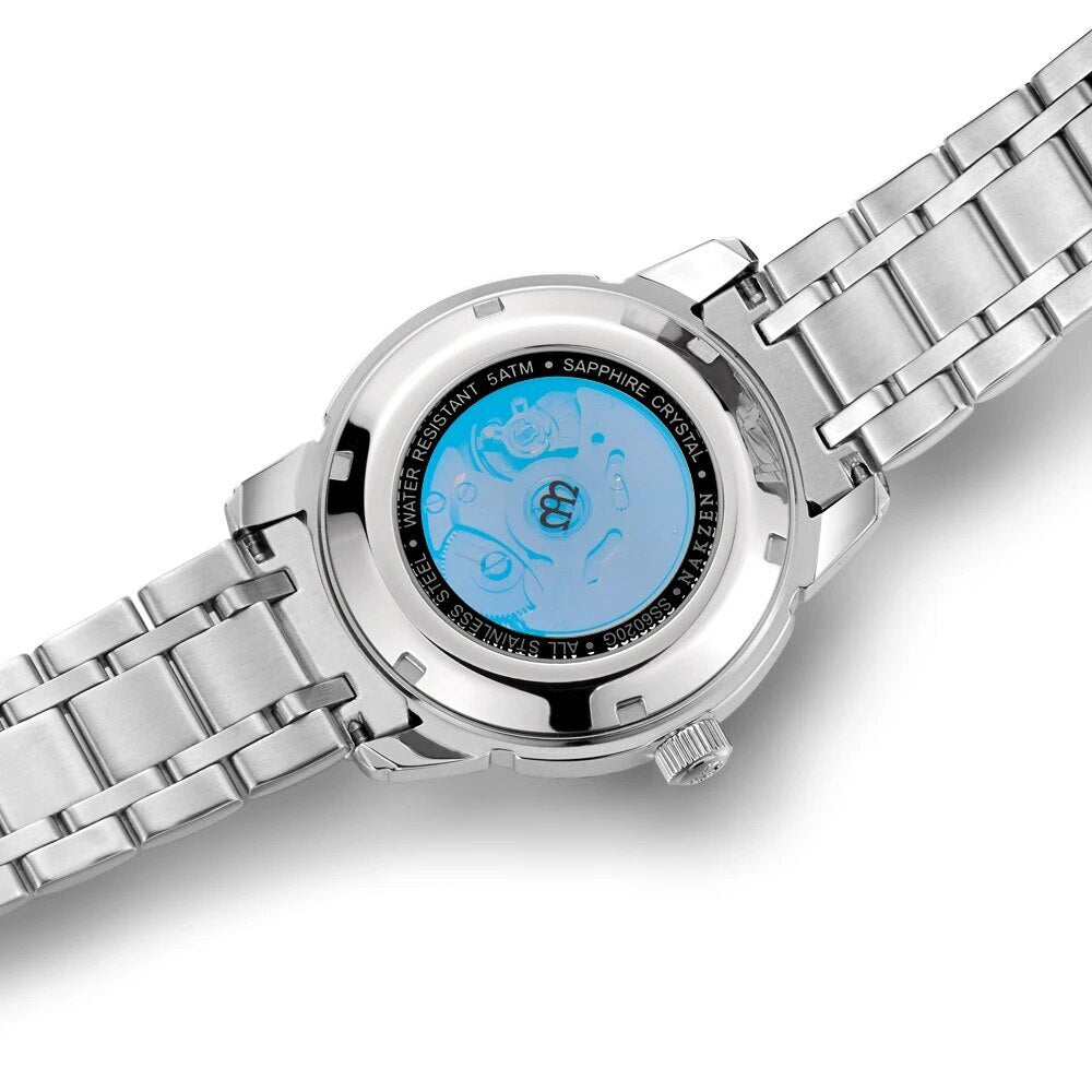 NAKZEN Diamond Bezel Automatic Watch | Orvane Legacy